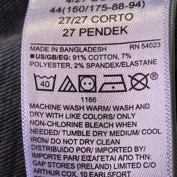 Gap High Rise Universal Legging Medium Charlotte Size 4/27 Short - Picture 12 of 13